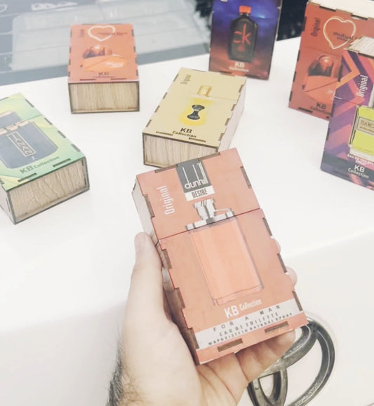 Wooden Case Perfume ( pack of 5 )
